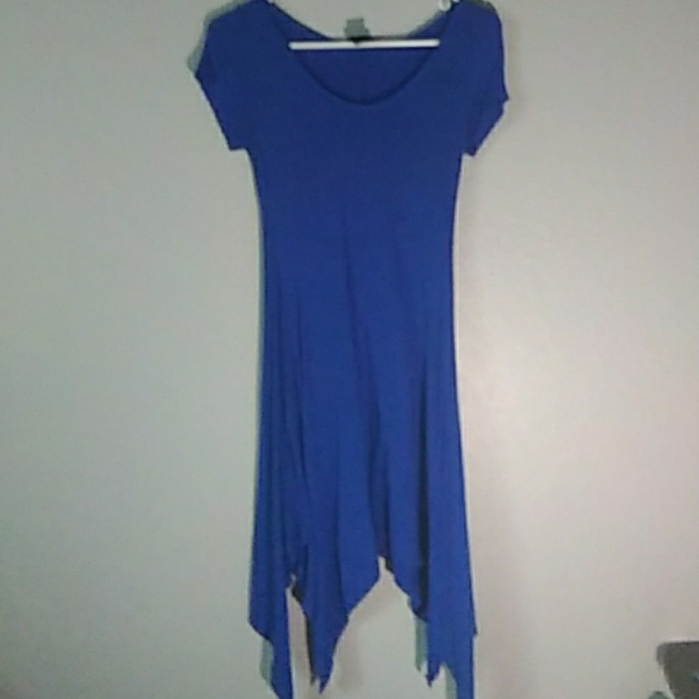 Blue dress